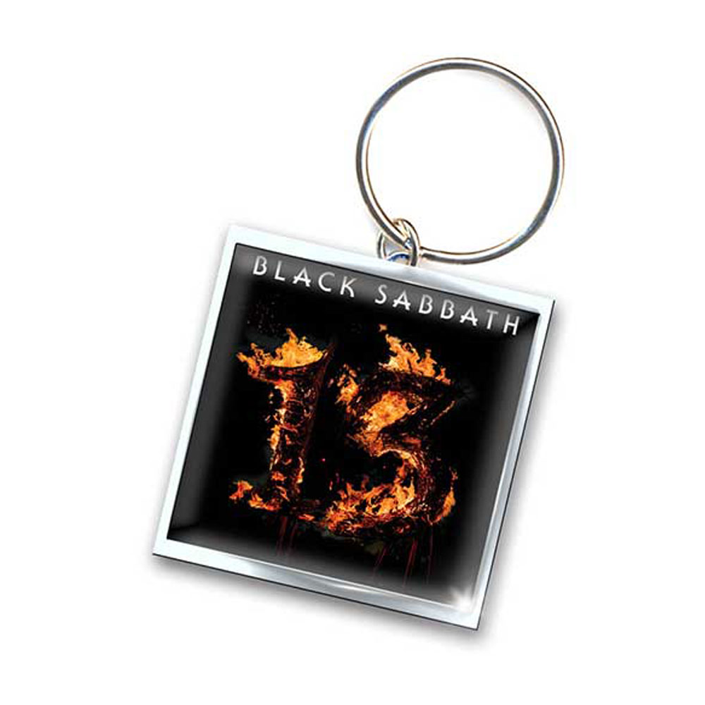 Black Sabbath - 13 Sleutelhanger - Zwart